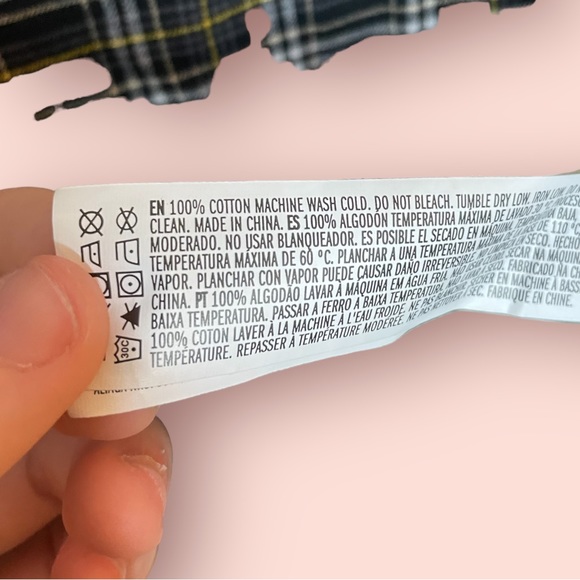 Forever 21 Reworked Plaid Top - Picture 7 of 8